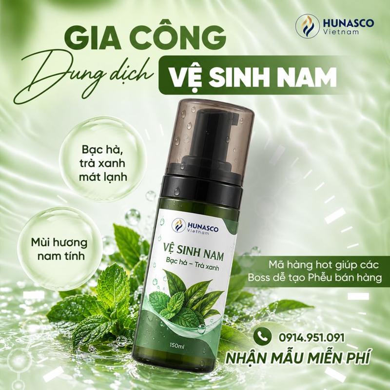 Gia công dung dịch vệ sinh nam