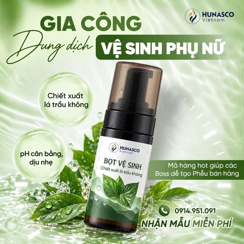 Gia công dung dịch vệ sinh phụ nữ thảo dược