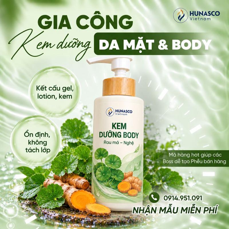 Gia công kem dưỡng da