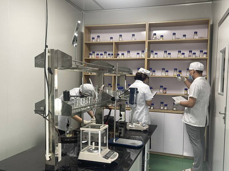 Phòng R&D – nghiên cứu công thức