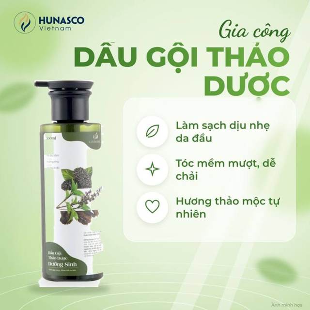 Gia công dầu gội thảo dược – ảnh 3