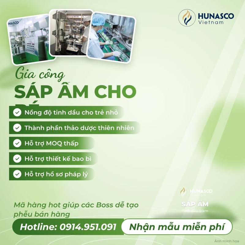 Gia công dầu & sáp làm ấm cho bé – ảnh 2