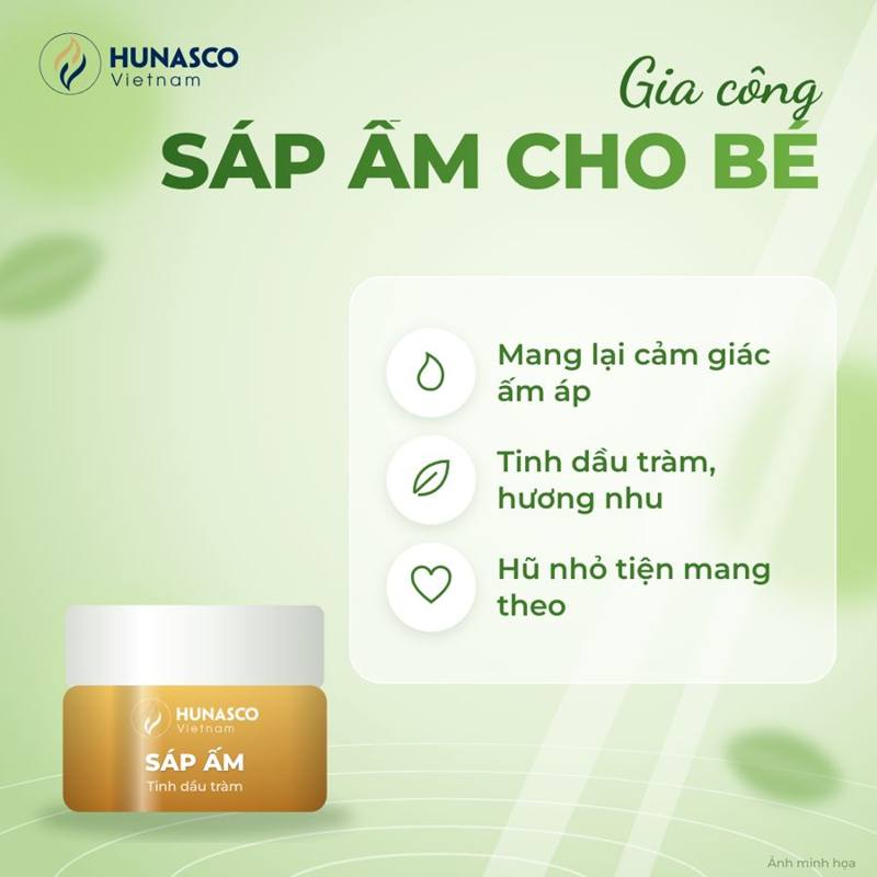 Gia công dầu & sáp làm ấm cho bé – ảnh 3