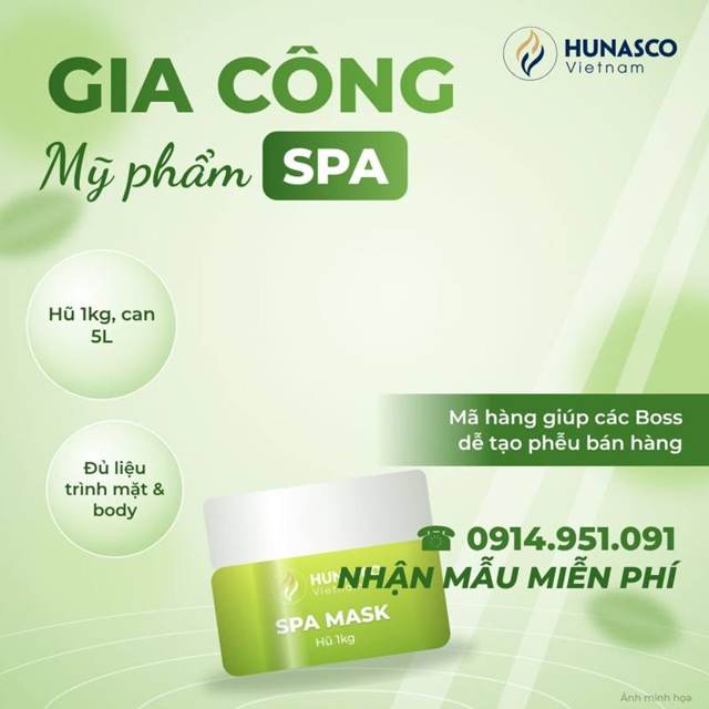 Gia công mỹ phẩm spa quy cách lớn