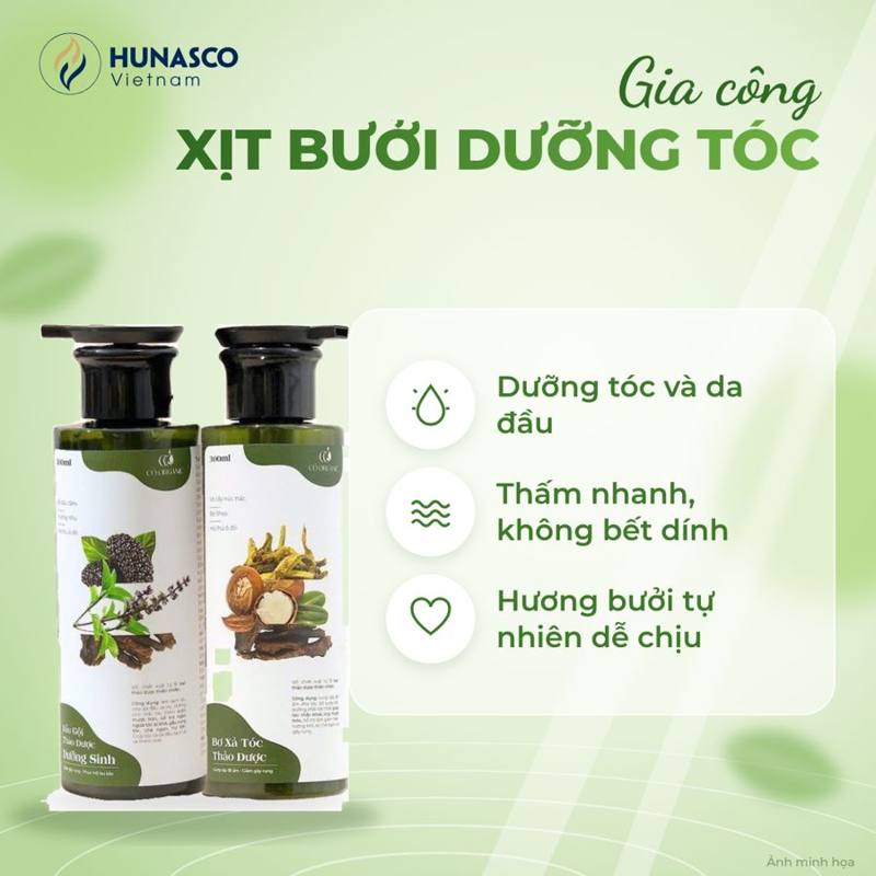 Gia công xịt dưỡng tóc tinh dầu bưởi – ảnh 3
